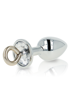 Metall Butt Plug mit Ring von Ohmama Fetish kaufen | Fesselliebe
