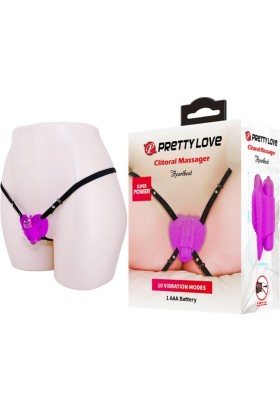 Heartbeat Clitoris Massager 10 Vibrationsmodi Lila von Pretty Love Flirtation kaufen | Fesselliebe