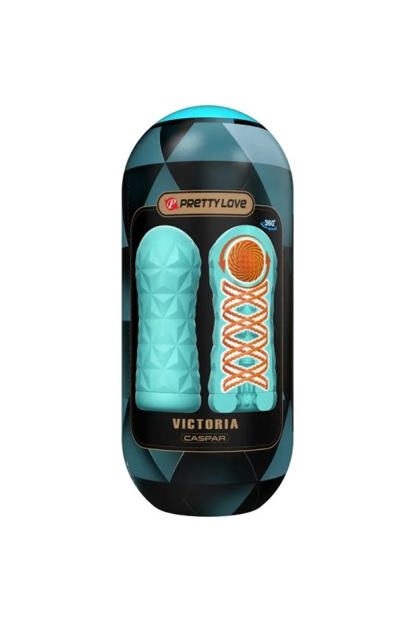 PRETTY LOVE - VICTORIA CASPAR MASTURBATOR AQUA GREEN kaufen - Fesselliebe