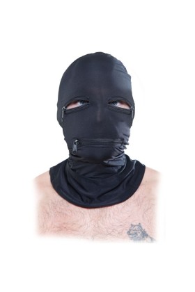 Kapuze mit Reissverschlüssen Schwarz von Fetish Fantasy Series kaufen | Fesselliebe