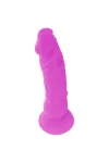 Flexibelr Vibrierender Dildo 21 Cm - Lila von Diversia kaufen - Fesselliebe