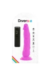 Flexibelr Vibrierender Dildo 21 Cm - Lila von Diversia kaufen - Fesselliebe