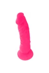 Flexibelr Vibrierender Dildo 21 Cm - Rosa von Diversia kaufen - Fesselliebe