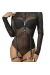 Körperharness aus Leder, Schwarz, One Size (S-L) von Subblime Fetish