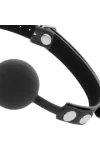 Ball Mundknebel Silikon Schwarz von Darkness Bondage kaufen - Fesselliebe