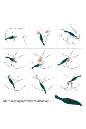Stimulator & Vibrator Blattgrün von Armony Stimulators kaufen | Fesselliebe