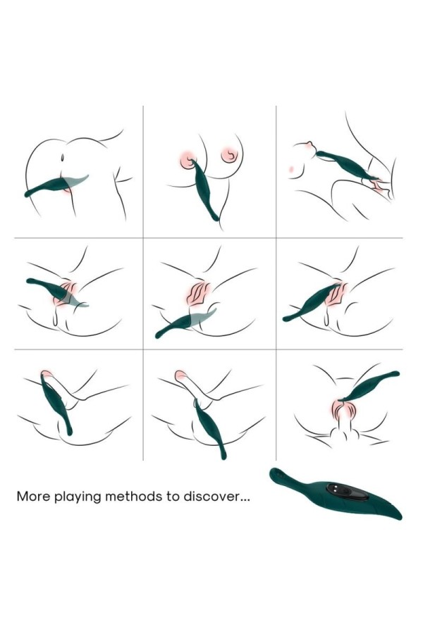 Stimulator & Vibrator Blattgrün von Armony Stimulators kaufen | Fesselliebe