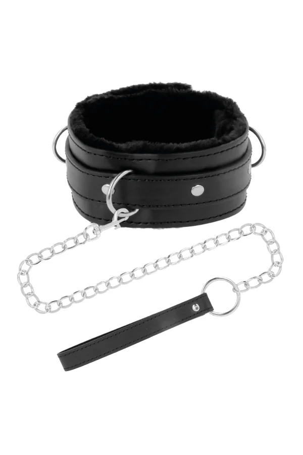 Padded Metal Locking Posture Halsband von Darkness Bondage kaufen - Fesselliebe