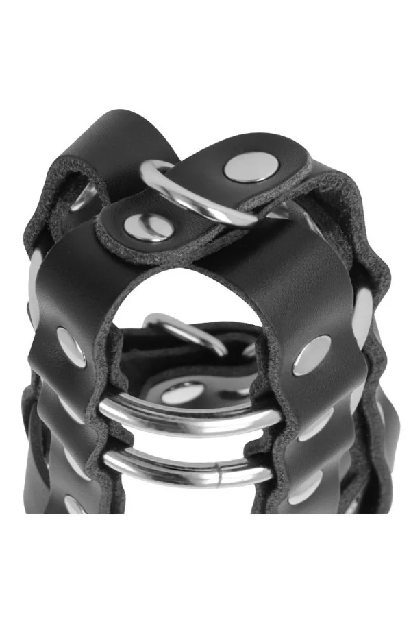 Kunstleder Chastity Cage von Darkness Bondage kaufen - Fesselliebe