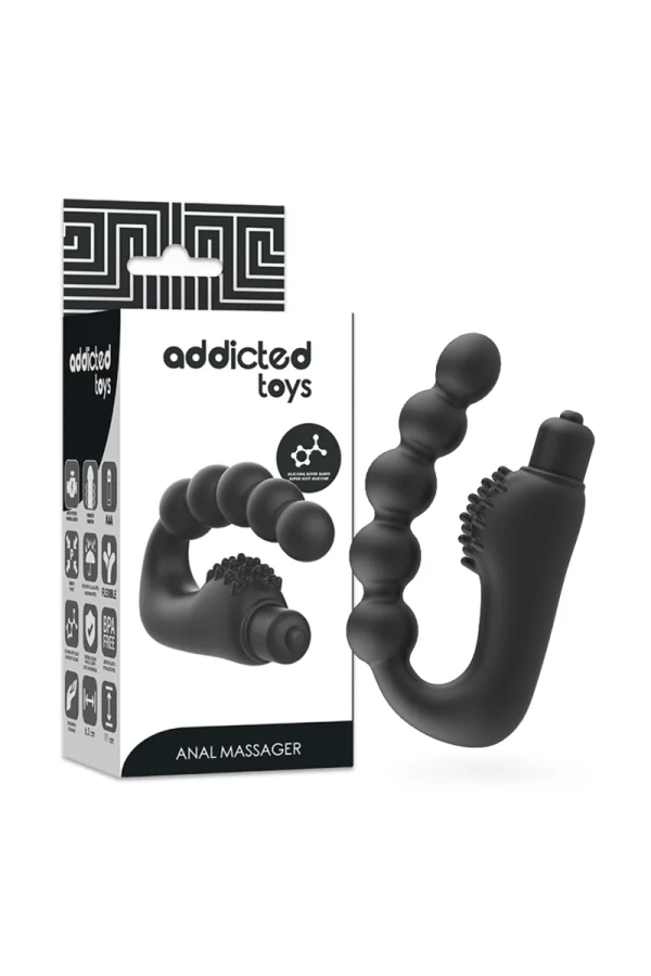 Anal Massagerät Prostatic mit Vibration von Addicted Toys kaufen - Fesselliebe