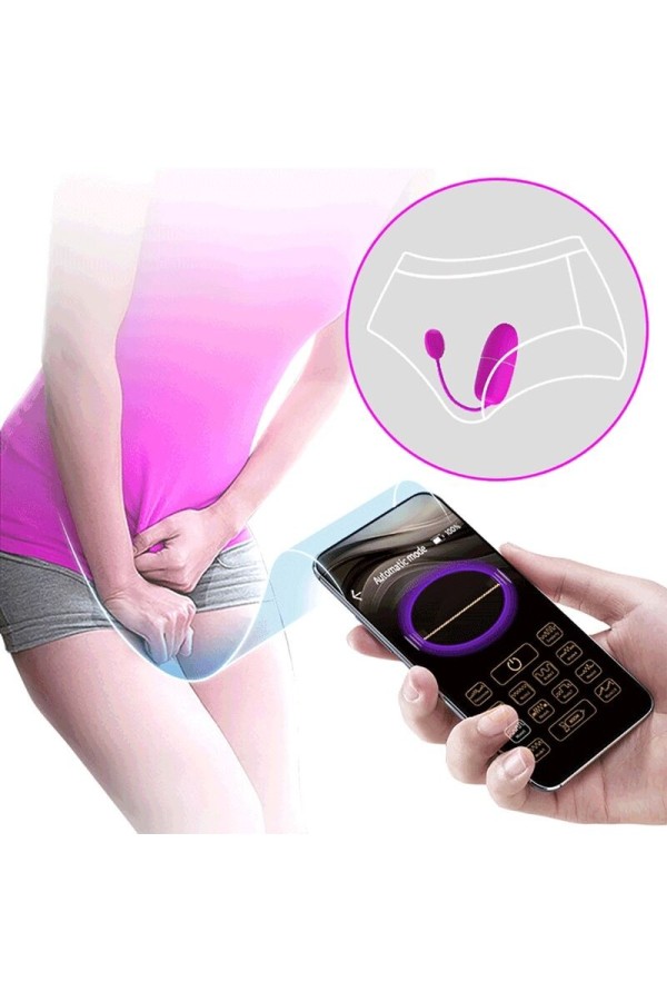 Vibrierendes Ei der Nymphe, App-Gesteuert, Lila von Pretty Love Bottom kaufen | Fesselliebe