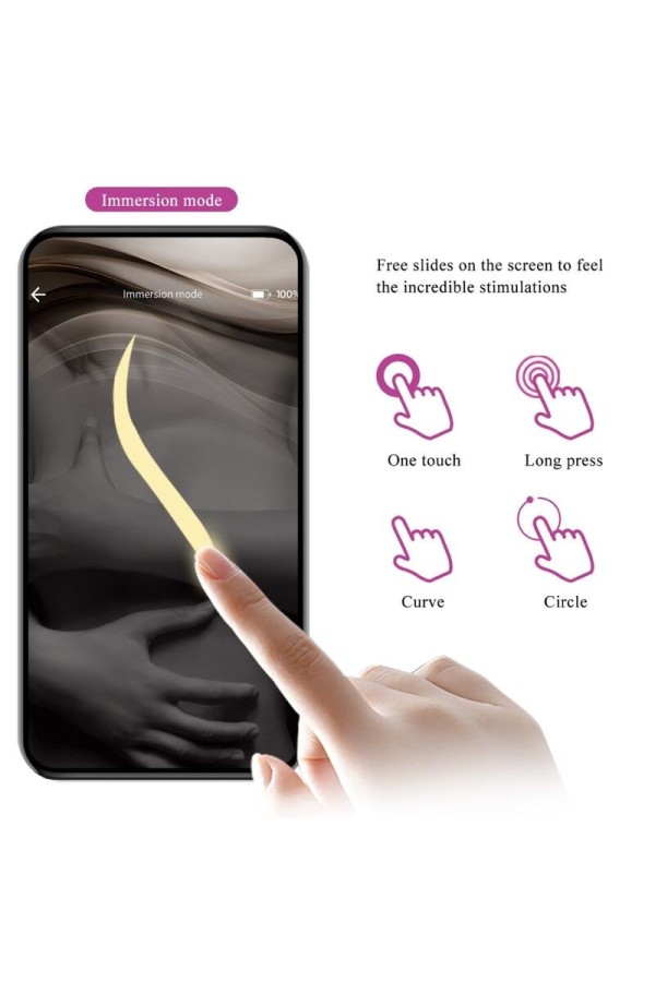 Vibrierendes Ei der Nymphe, App-Gesteuert, Lila von Pretty Love Bottom kaufen | Fesselliebe