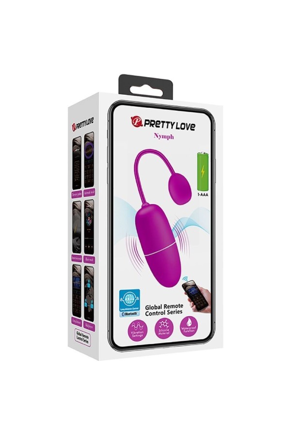 Vibrierendes Ei der Nymphe, App-Gesteuert, Lila von Pretty Love Bottom kaufen | Fesselliebe