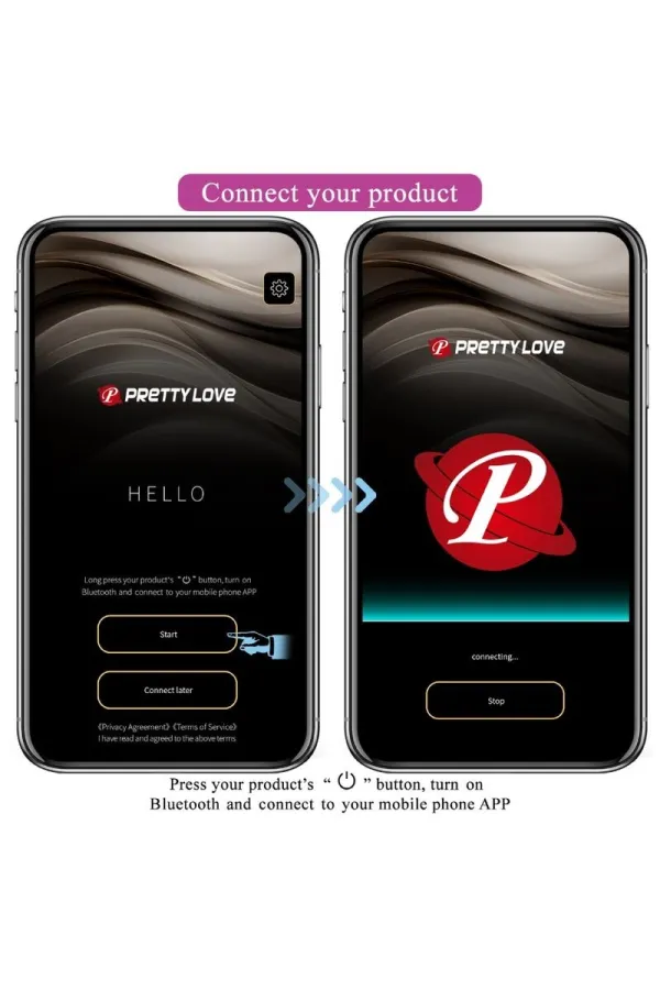 PRETTY LOVE - NYMPH VIBRIERENDES EI APP-GESTEUERT LILA kaufen - Fesselliebe