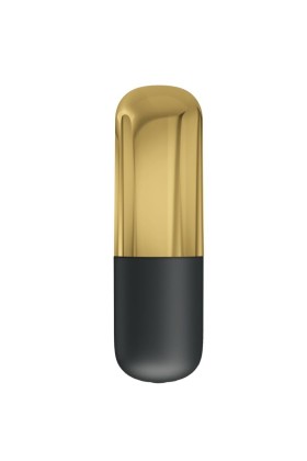 Goldener wiederaufladbarer Kugelvibrator von Pretty Love Bottom kaufen | Fesselliebe