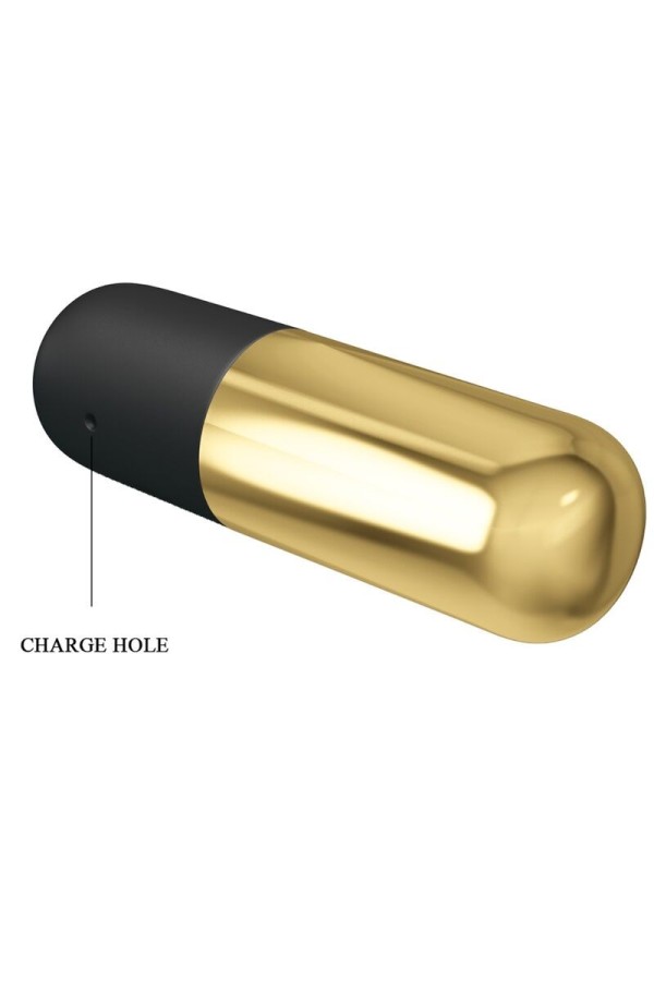 Goldener wiederaufladbarer Kugelvibrator von Pretty Love Bottom kaufen | Fesselliebe