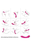 Dildo Vibrator G-Spot Silikon Fuchsia von Armony Vibrators kaufen - Fesselliebe