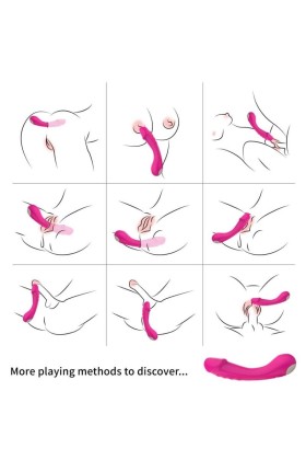 Dildo Vibrator G-Spot Silikon Fuchsia von Armony Vibrators kaufen | Fesselliebe