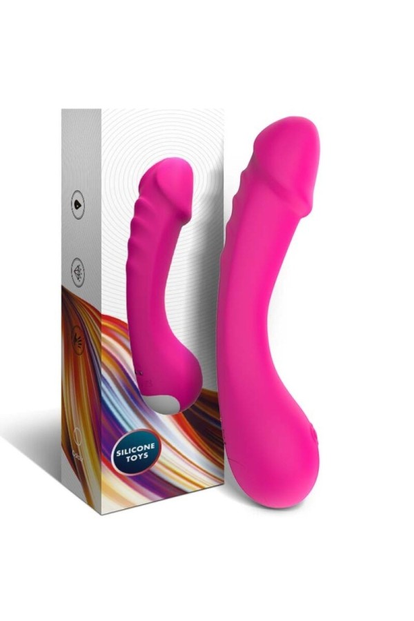 Dildo Vibrator G-Spot Silikon Fuchsia von Armony Vibrators kaufen | Fesselliebe