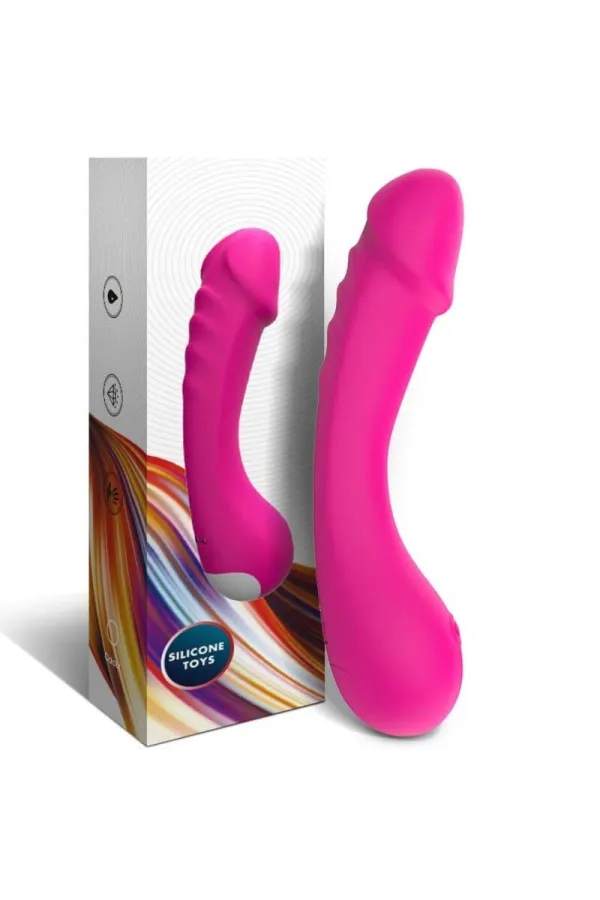 Dildo Vibrator G-Spot Silikon Fuchsia von Armony Vibrators kaufen - Fesselliebe