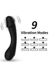 Dildo Vibrator G-Spot Silikon Schwarz von Armony Vibrators kaufen - Fesselliebe