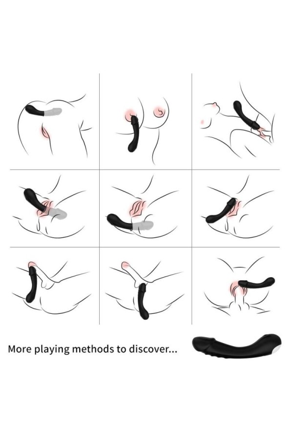 Dildo Vibrator G-Spot Silikon Schwarz von Armony Vibrators kaufen | Fesselliebe