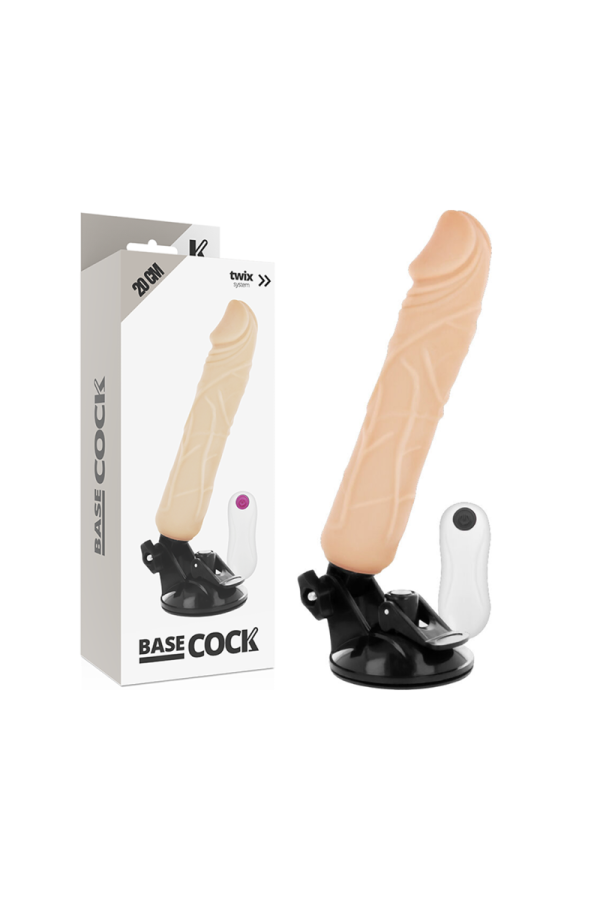 Realistischer Natürlicher mit Fernbedienungsvibrator 20 cm -O- 4 cm von Basecock kaufen | Fesselliebe