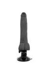 Realistischer Vibrator Fernsteuerbar Schwarz 19 Cm von Basecock kaufen - Fesselliebe