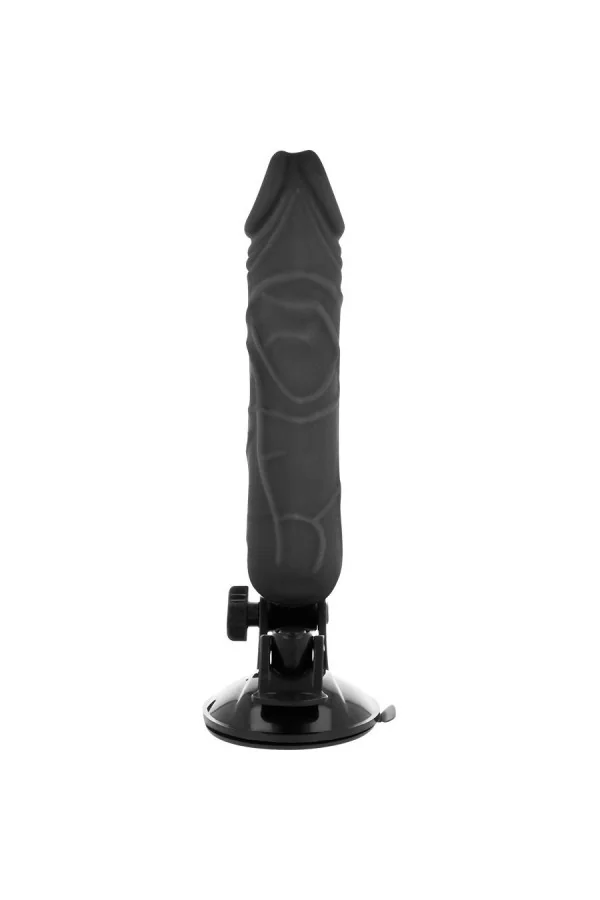 Realistischer Vibrator und Penishülle 2in1 Fernsteuerbar Schwarz 20 Cm von Basecock kaufen - Fesselliebe