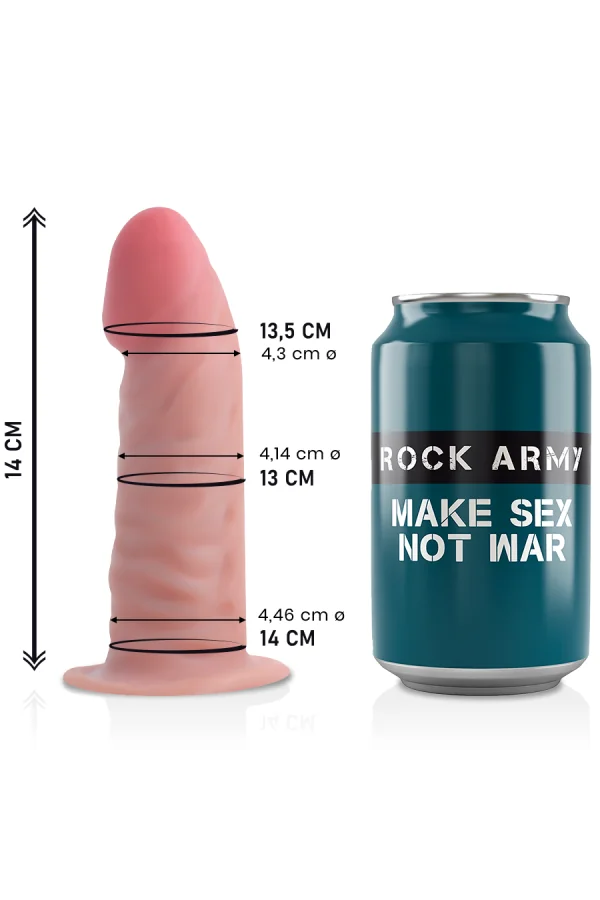 Dual Density Tiger Dildo 14cm von Rock Army kaufen - Fesselliebe