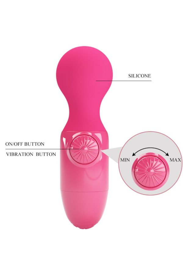 Magenta Mini Persönliches Massager von Pretty Love kaufen | Fesselliebe