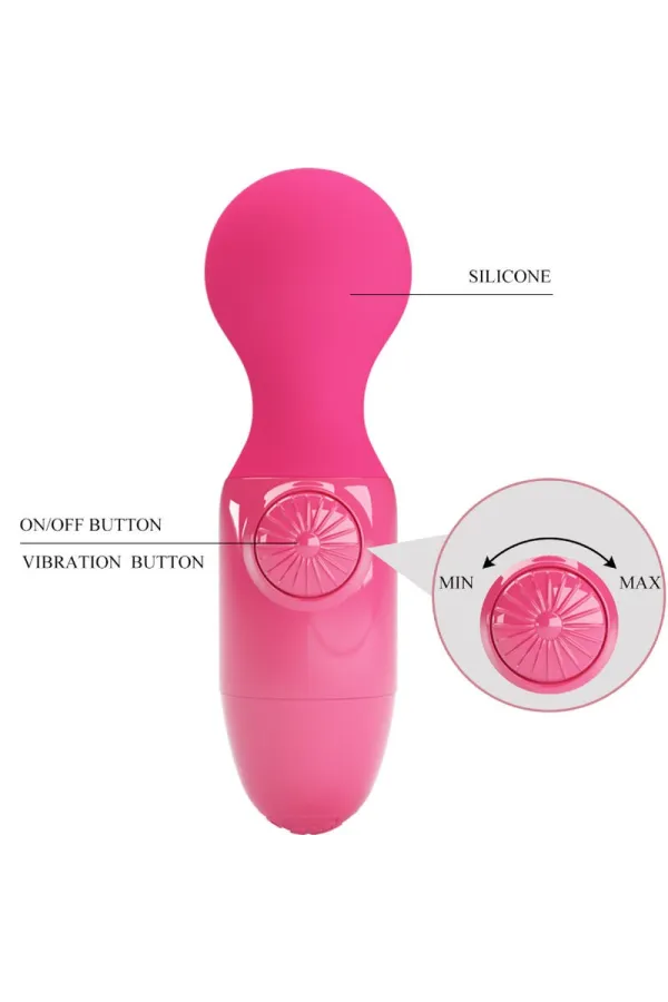 Magenta Mini Persönliches Massager von Pretty Love kaufen - Fesselliebe