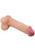 PRETTY LOVE - SLIDING SKIN SERIES REALISTISCHER DILDO MIT SLIDING SKIN SAUGNAPF 24 CM