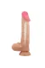 PRETTY LOVE - SLIDING SKIN SERIES REALISTISCHER DILDO MIT SLIDING SKIN SAUGNAPF 24 CM