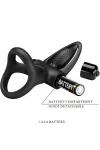 Vibrationsring 10 Vibrationen Schwarzes Silikon von Pretty Love Male kaufen - Fesselliebe