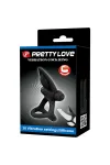 Vibrationsring 10 Vibrationen Schwarzes Silikon von Pretty Love Male kaufen - Fesselliebe