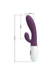 Alvis Rabbit Vibrator & Lila G-Punkte von Pretty Love Flirtation