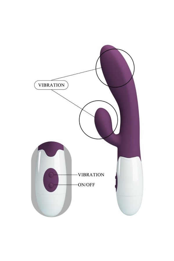 Alvis Rabbit Vibrator & Lila G-Punkte von Pretty Love Flirtation kaufen | Fesselliebe