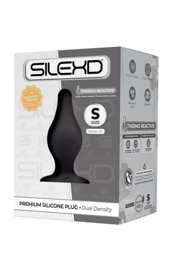 Modell 2 Analplug Premium Silexpan Silikon Premium Thermoreaktive Grösse S von Silexd kaufen - Fesselliebe