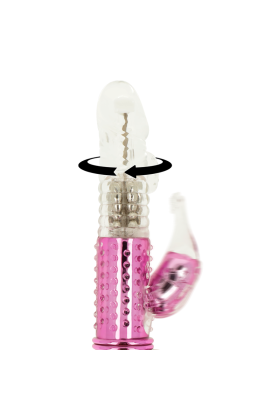 Vibrator mit Rotationsfunktion und Klitoristimulator von Ohmama kaufen | Fesselliebe
