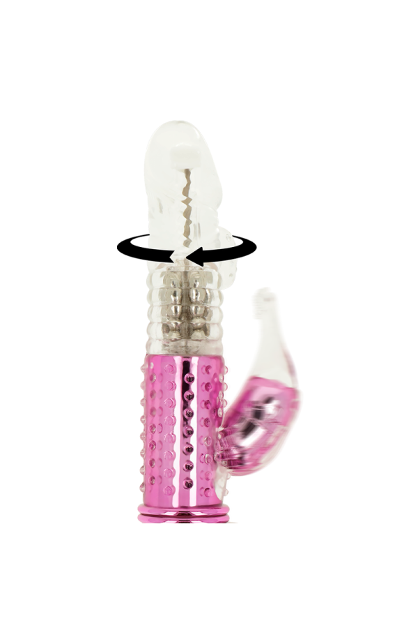 Vibrator mit Rotationsfunktion und Klitoristimulator von Ohmama kaufen | Fesselliebe