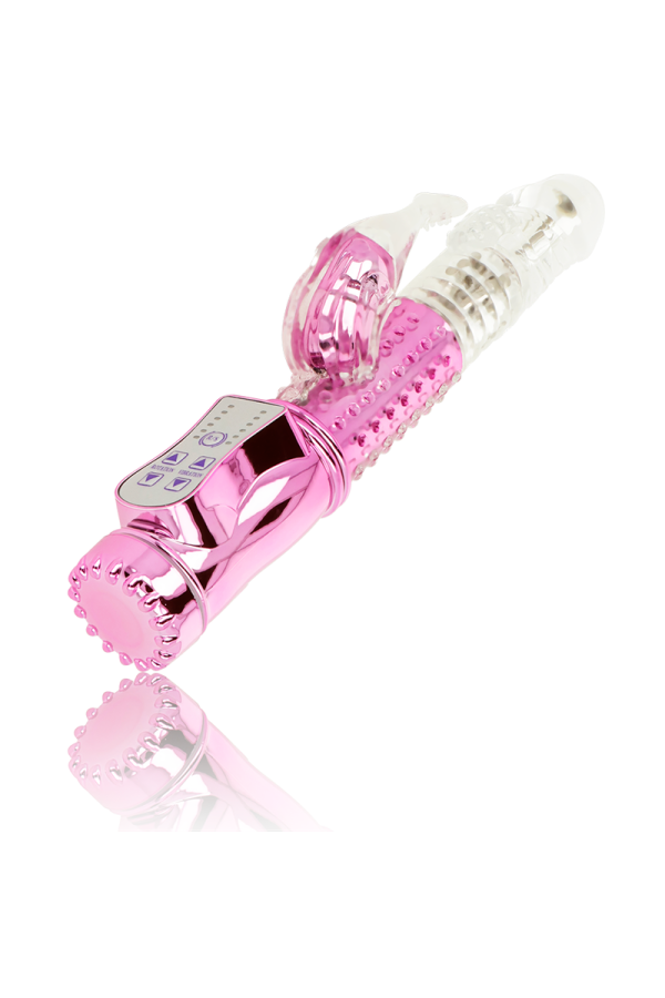 Vibrator mit Rotationsfunktion und Klitoristimulator von Ohmama kaufen | Fesselliebe