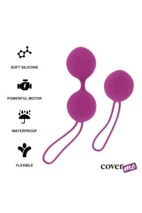 Lila Beckentrainer Kegel von Coverme