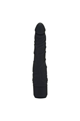 Klassischer Schlanker Vibrator Schwarz von Get Real kaufen | Fesselliebe