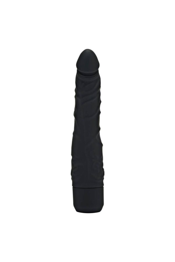 Klassischer Schlanker Vibrator Schwarz von Get Real kaufen | Fesselliebe