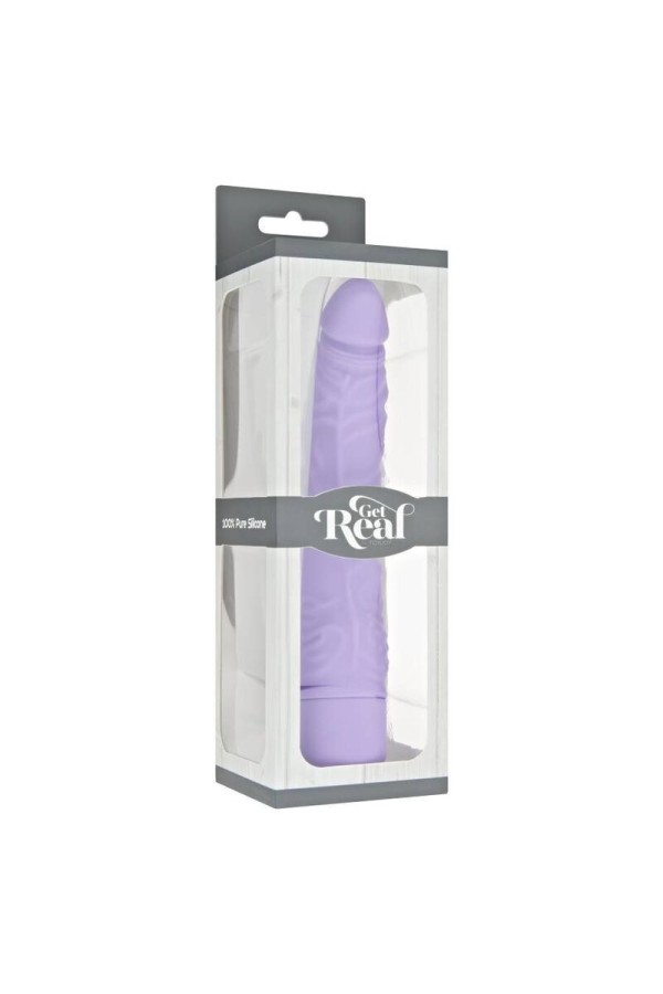Klassischer Schlanker Vibrator Lila von Get Real kaufen | Fesselliebe