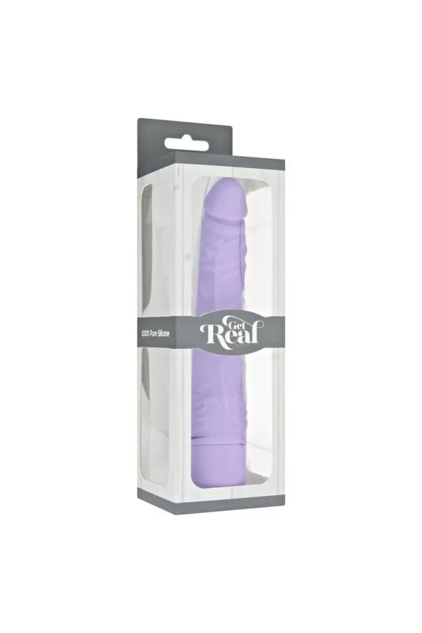 Klassischer Schlanker Vibrator Lila von Get Real kaufen - Fesselliebe