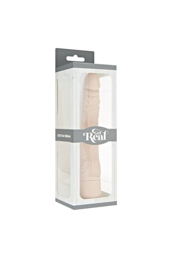 Klassische Schlanke Vibrator-Beige von Get Real kaufen | Fesselliebe