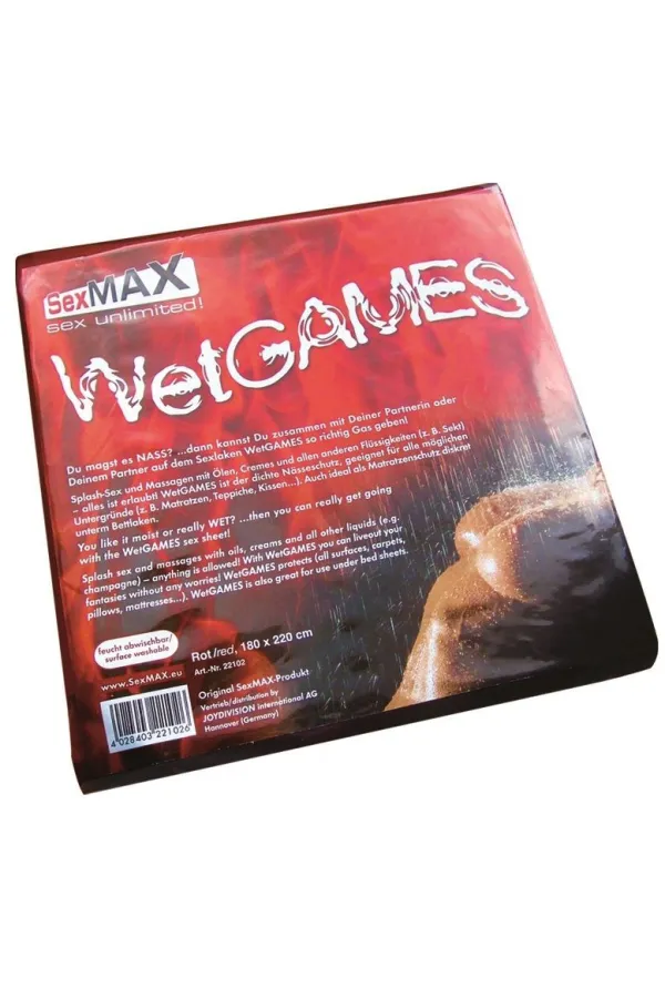 Wetgames Sex-Laken rot von Joydivision Sexmax kaufen - Fesselliebe