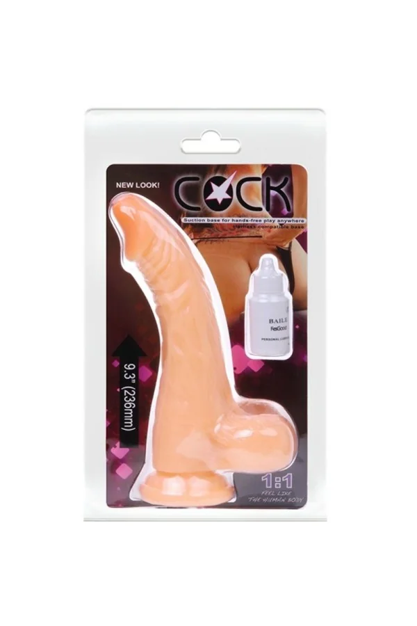 Cock Dildo Realistisch mit Vibration von Baile Vibrators kaufen - Fesselliebe